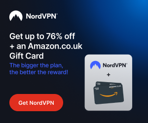 Get NordVPN – Save 76% + Free Amazon Gift Card!